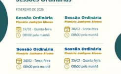 SESSÕES ORDINÁRIAS FEVEREIRO